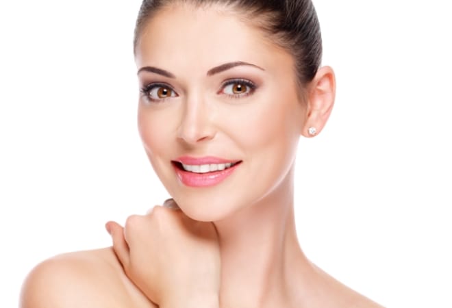 陶器肌ハーブピーリング